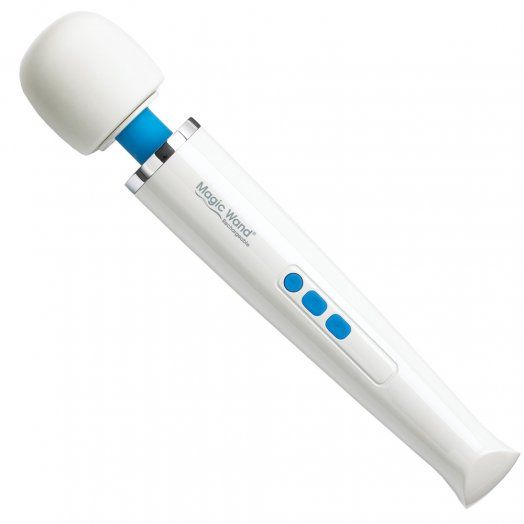 Magic Wand Personal Massager Rechargeable Silicone White