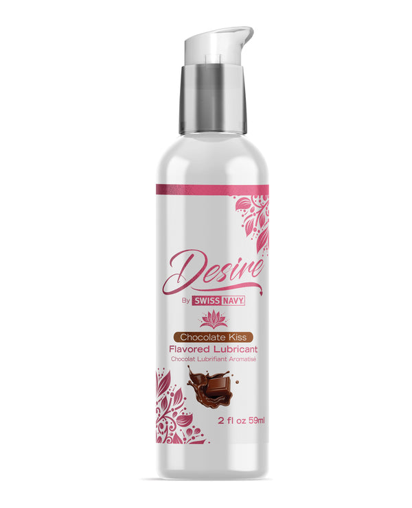 Swiss Navy Desire Chocolate Kiss Flavored Lubricant - 2 oz