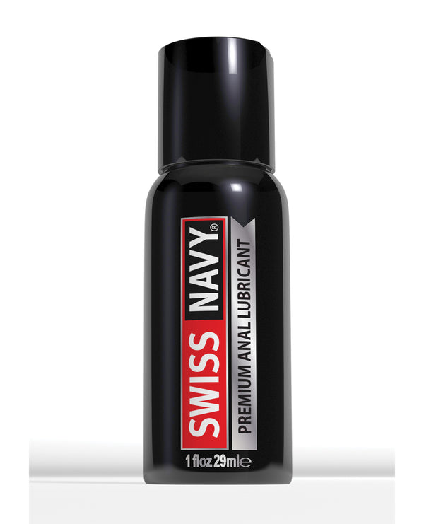 Swiss Navy Silicone Based Anal Lubricant - 1 oz Bottle