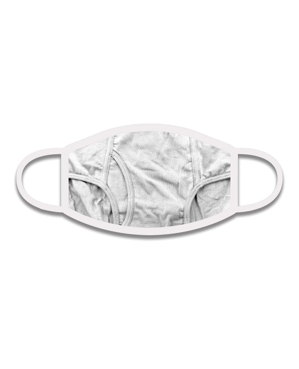 Wood Rocket Tighty Whites 3-Ply Face Mask
