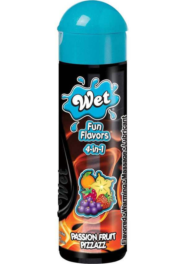 Wet Fun Flavors Passion Punch Warming Lube 3 Ounces