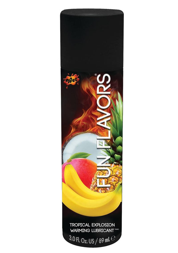 Wet Fun Flavors Tropical Explosion Warming Lube 3 Ounces