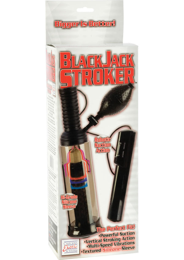 Optimum Series Black Jack Stroker Pump - Smoke
