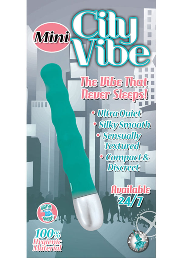 Mini City Vibe Vibrator - Turquoise