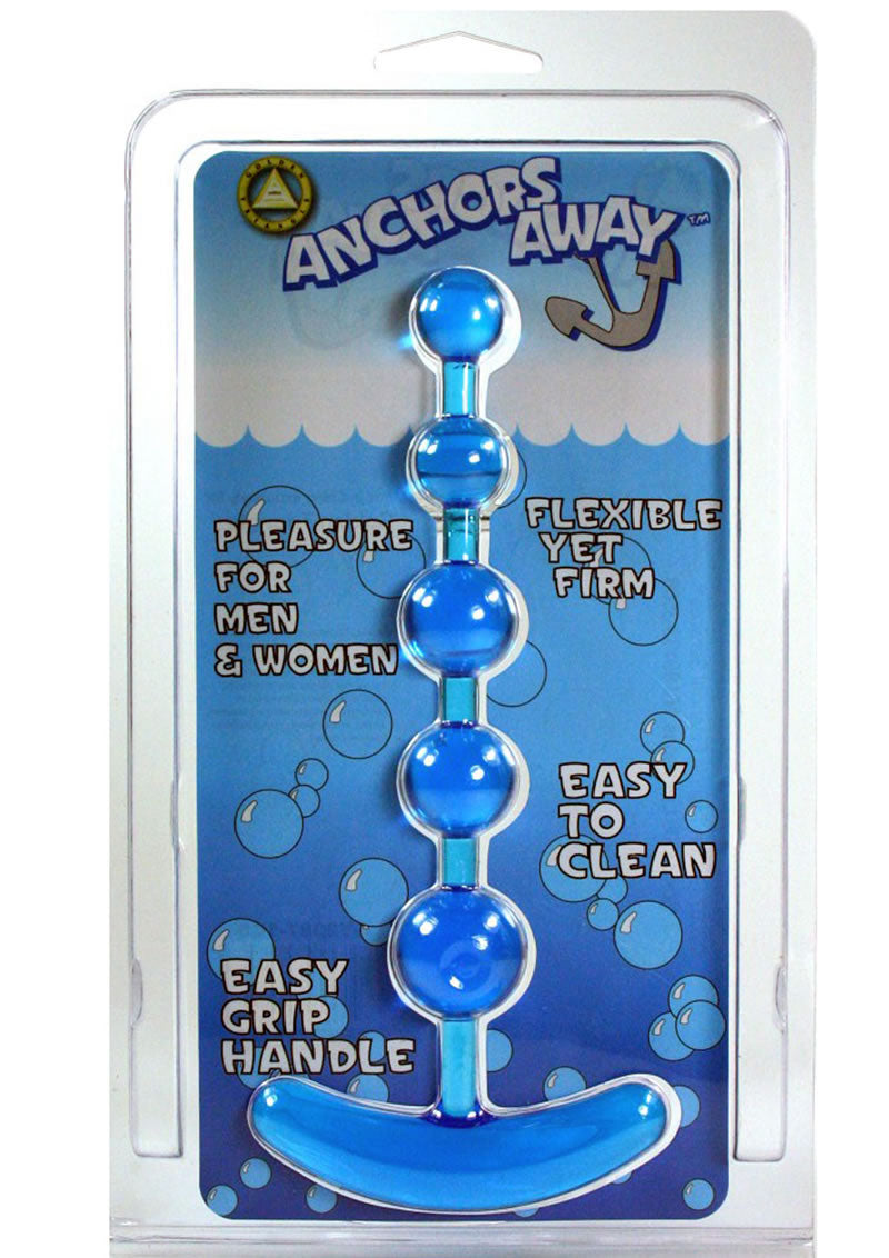 Anchors Away Anal Beads Blue