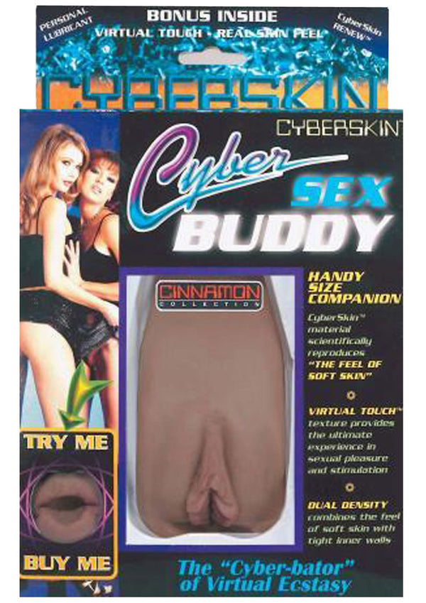 Cyberskin Cyber Sex Buddy Masturbator - Pussy - Chocolate