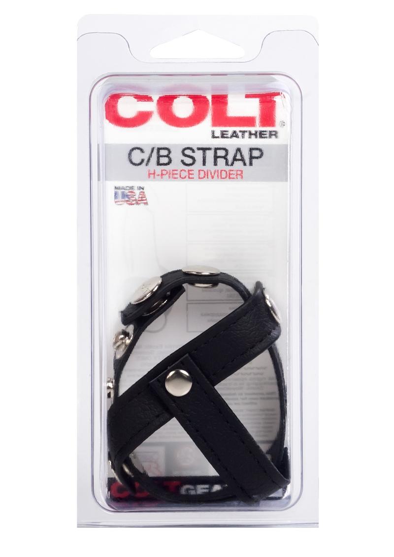 Colt Leather Cock & Ball Strip H Piece Divider