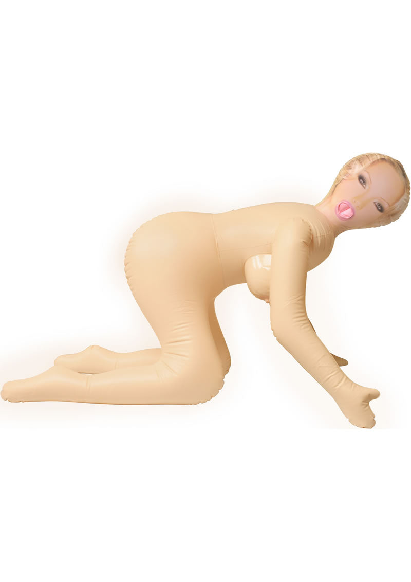Patty Penetrator Doggie Style Orgasmic Love Doll Inflatable - Vanilla