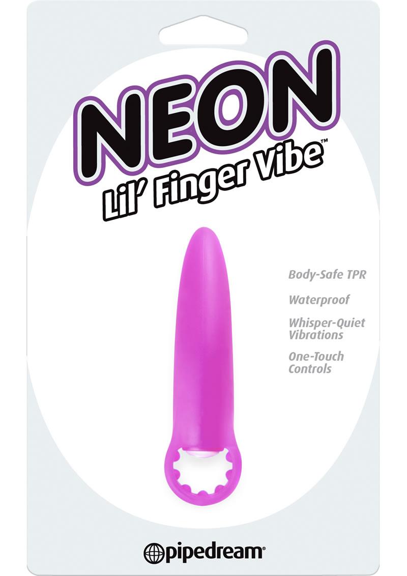 Neon Lil Finger Vibe Waterproof Purple