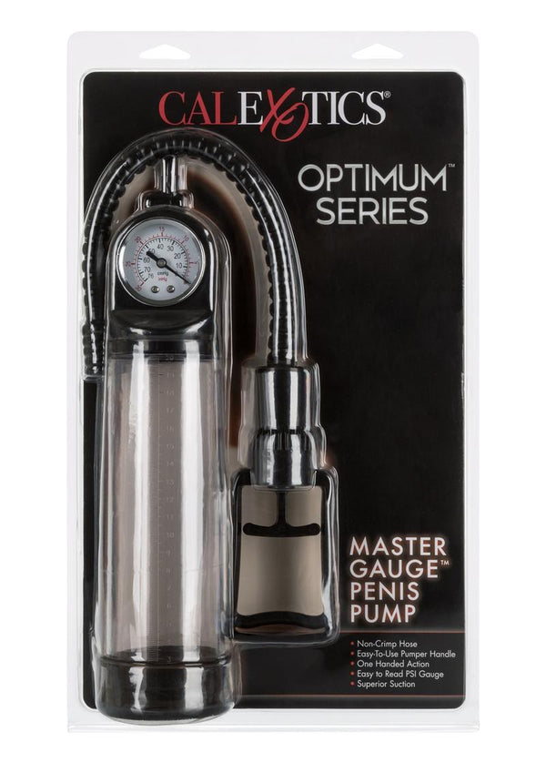 Master Gauge Penis Pump 8 Inch Clear