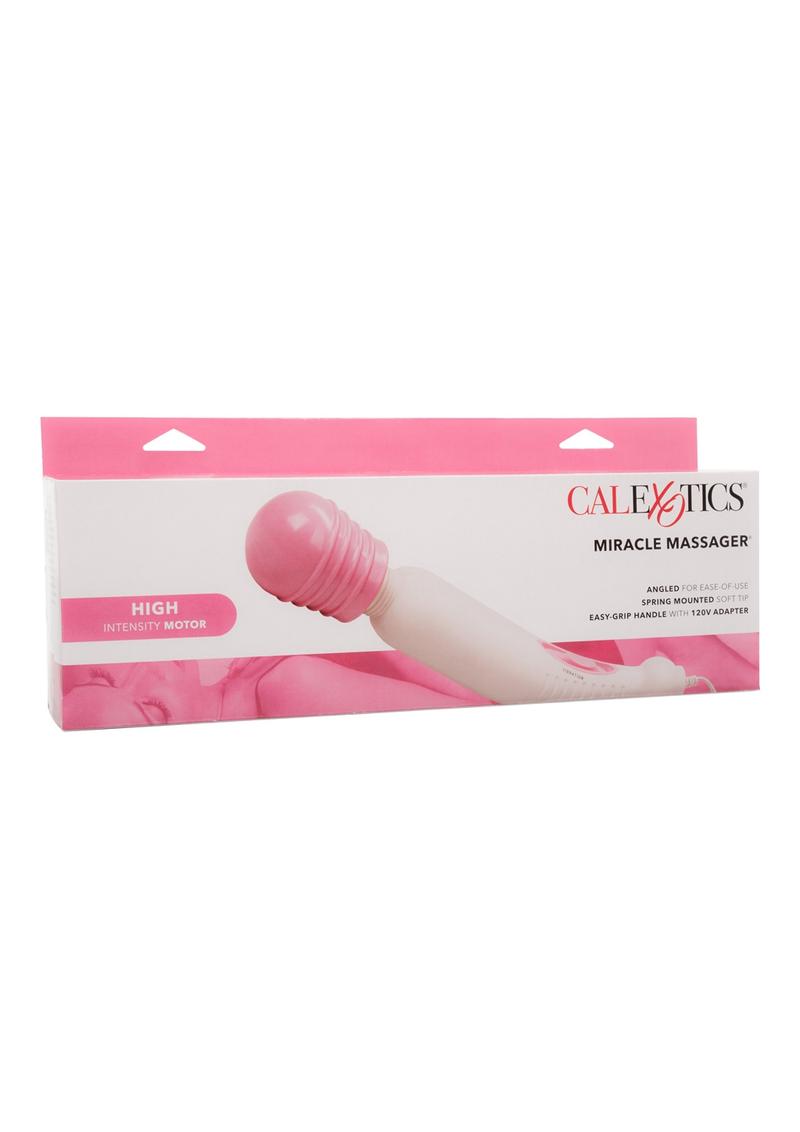 My Miracle Massager 2 Speed 120 Volt 10.5 Inch White With Pink