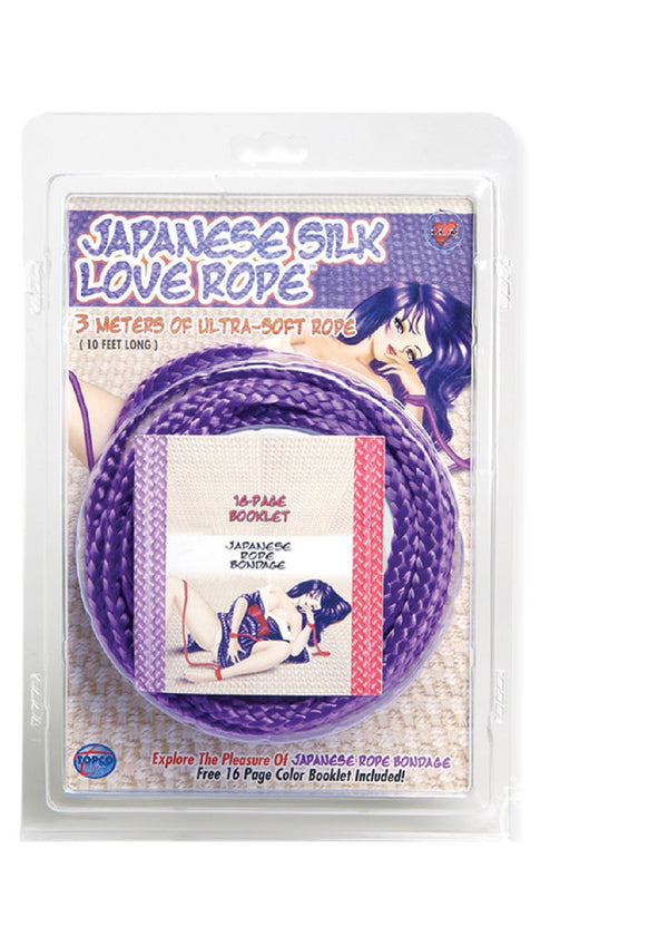 Japanese Silk Love Rope 10 Feet - Purple