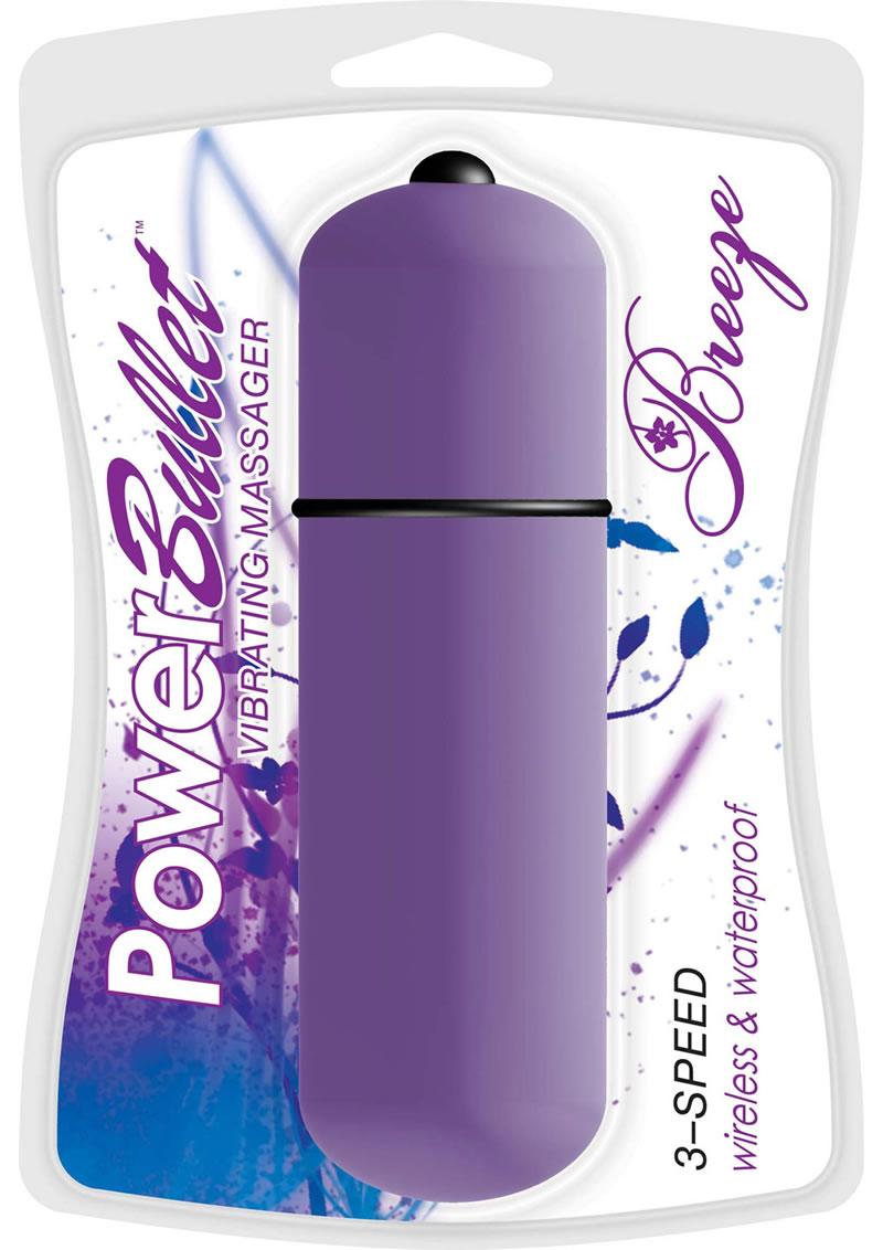 Power Bullet Breeze Waterproof 6 Inch Purple