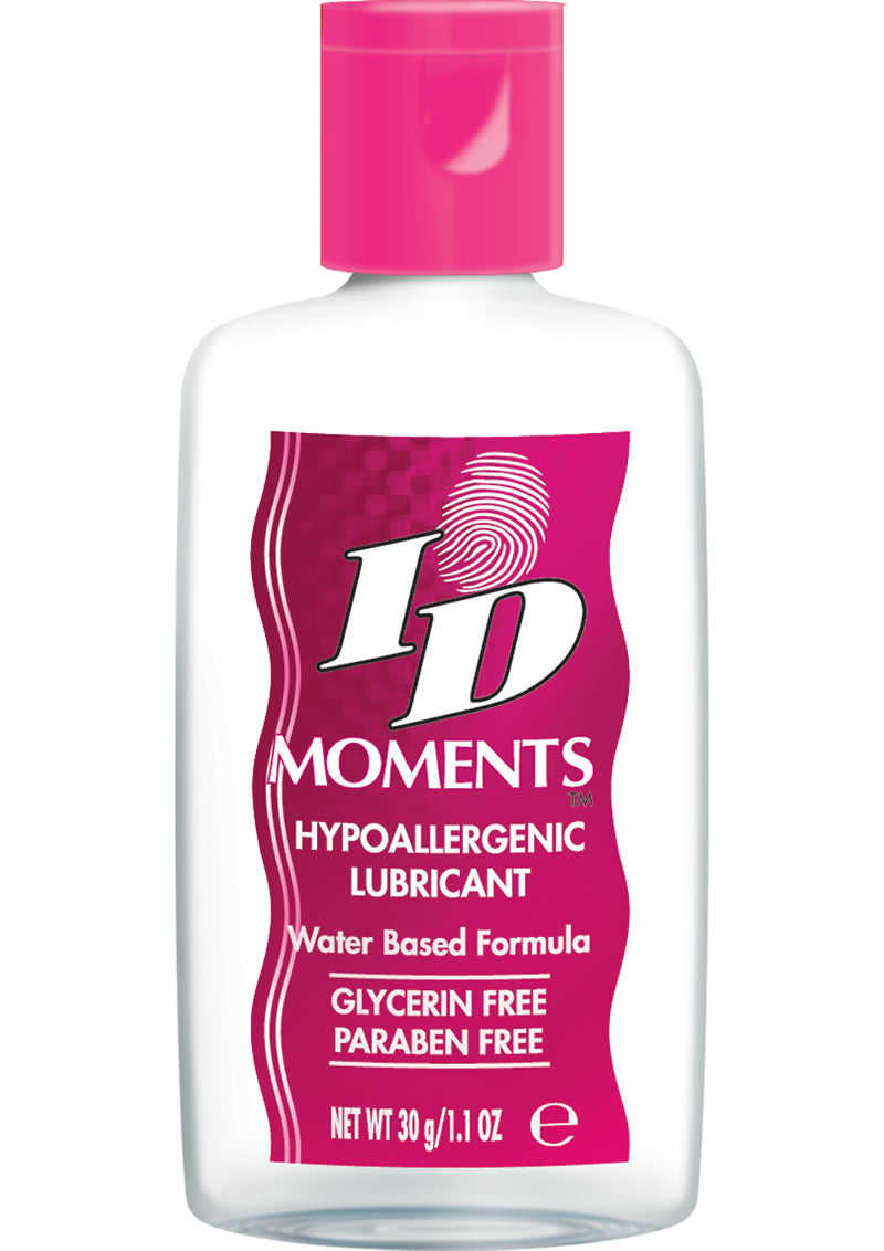 Id Moments Hypoallergenic Water Based Lubricant 1.1 Ounce