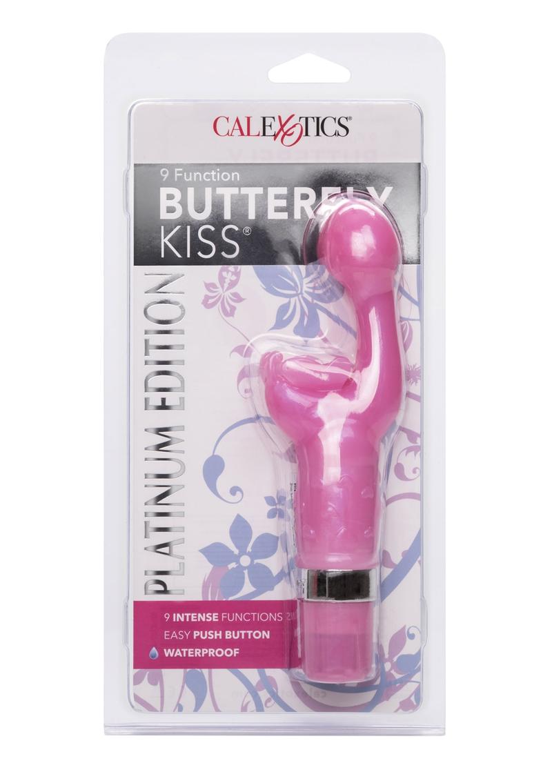 Platinum Edition Butterfly Kiss Multifuction Waterproof 2.75 Inch Pink