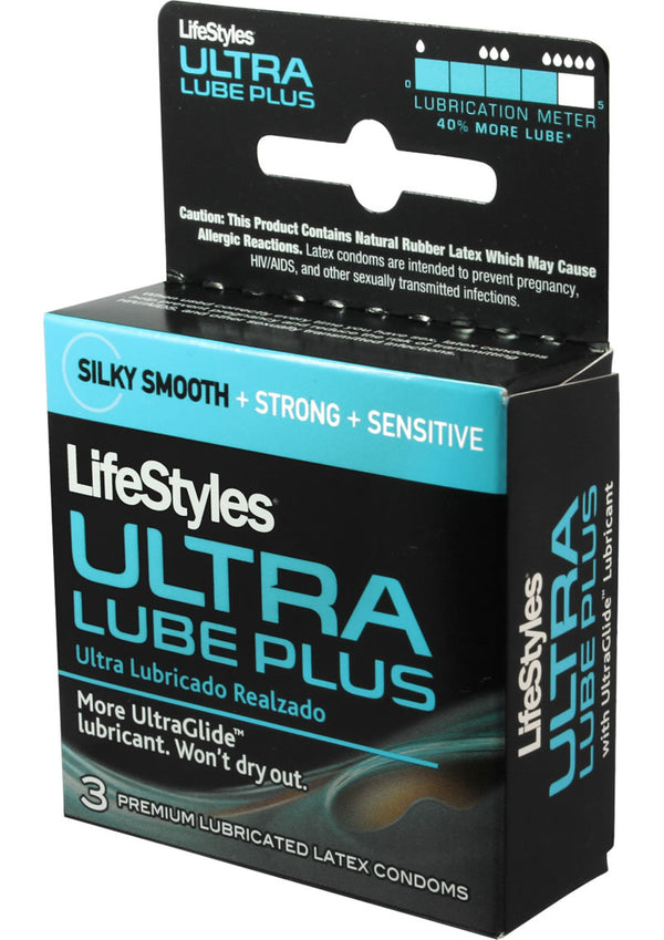 Lifestyles Condom Ultra Lubricated 3 Pack