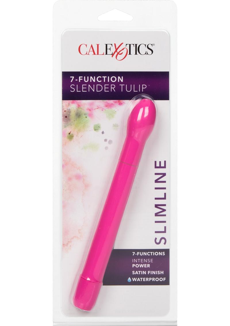 7 Function Slender Tulip 6.5 Inch Pink
