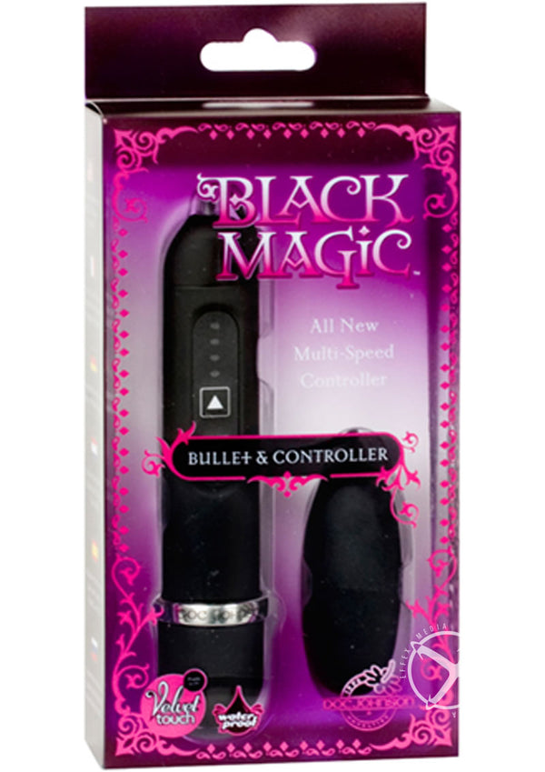 Black Magic Bullet With Remote Control - Black