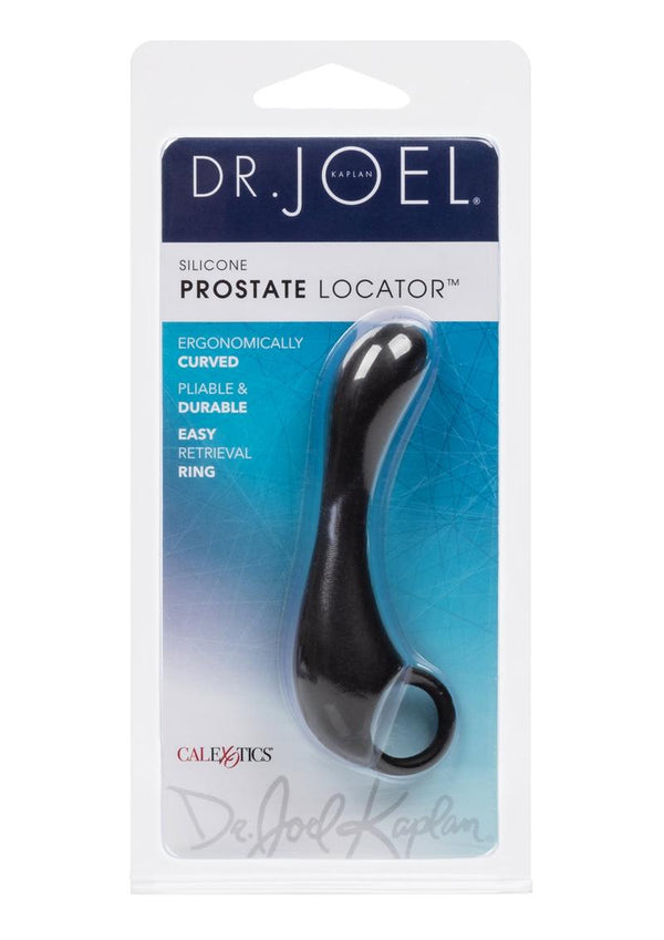 Dr Joel Kaplan Siicone Prostate Locator 3.75 Inch Probe Black