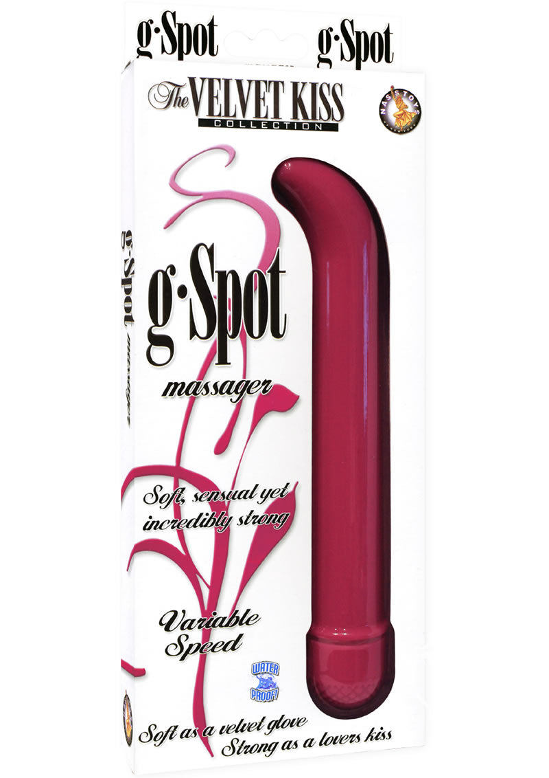 The Velvet Kiss Collection G-Spot Vibrator - Pink