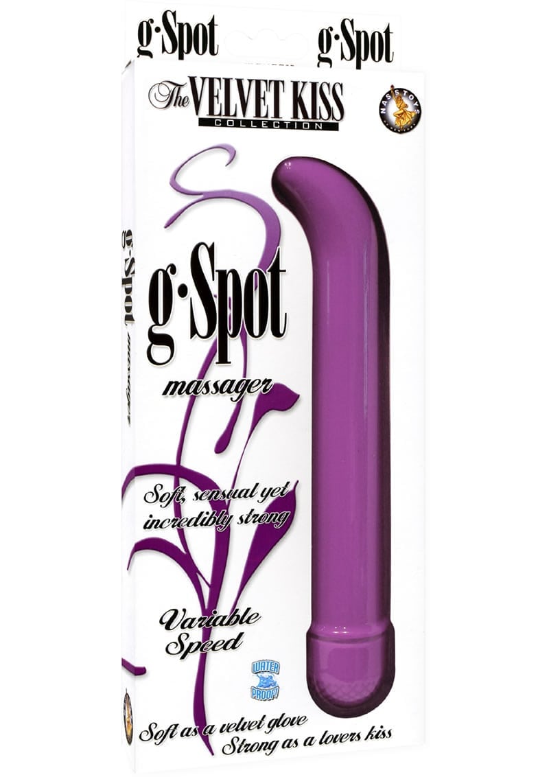 The Velvet Kiss Collection G Spot Multispped Waterproof Purple