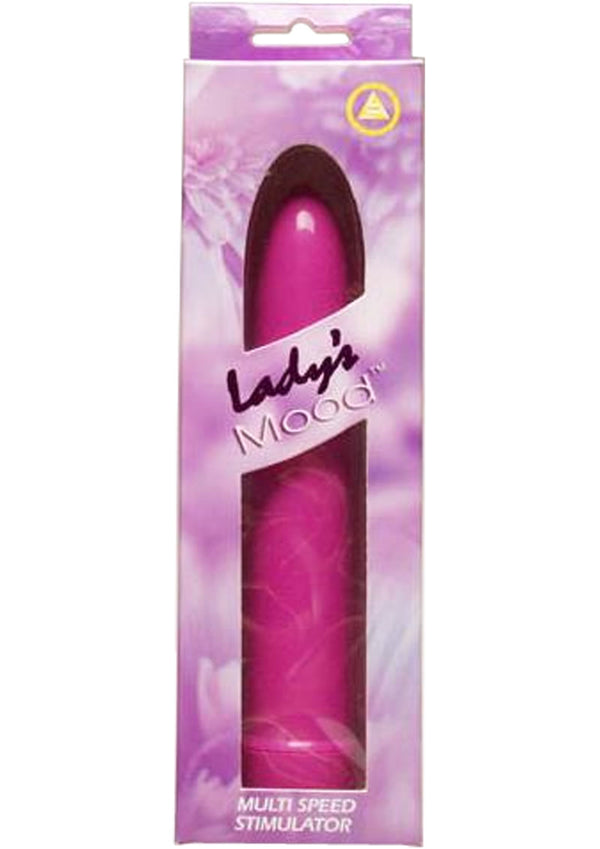 Ladys Mood 7 Inch Plastic Vibrator Lavender