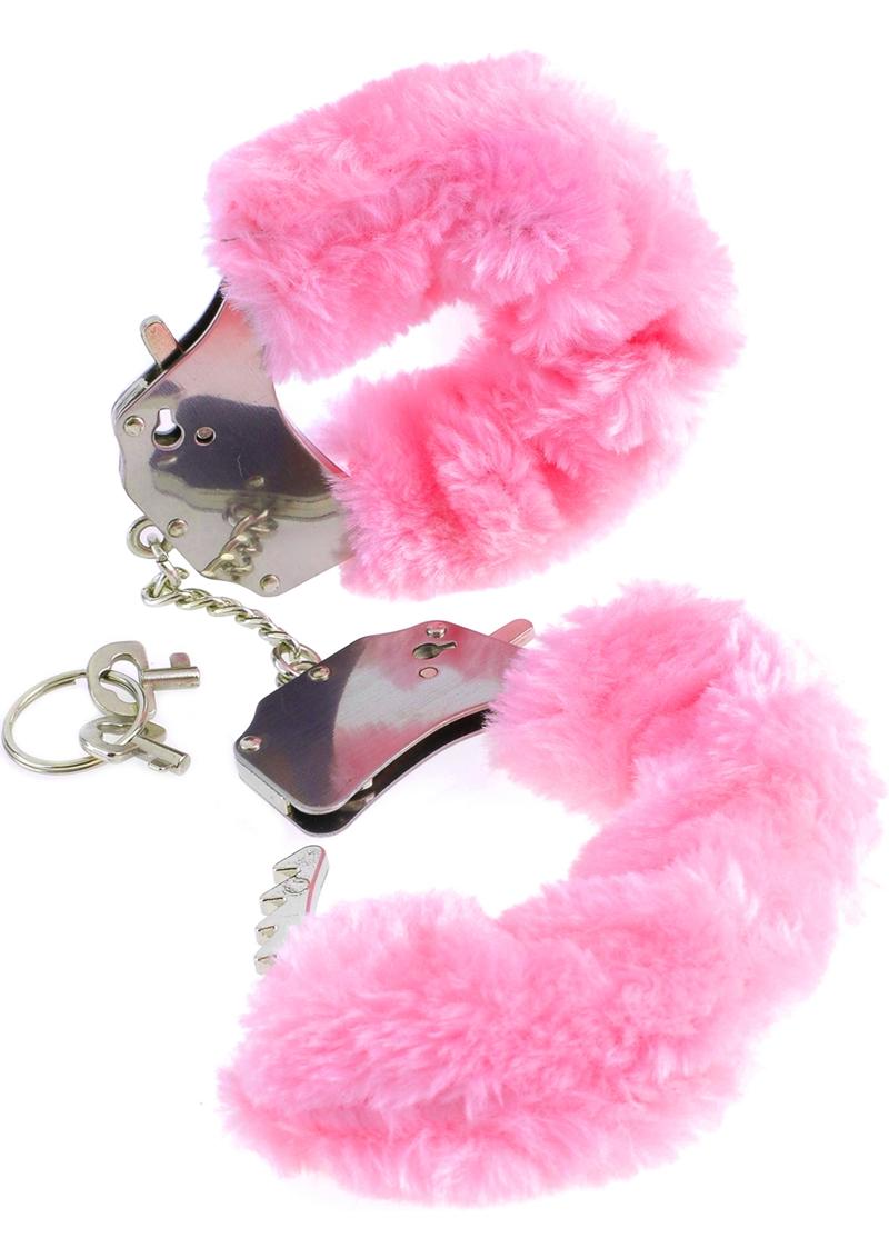 Fetish Fantasy Series Furry Cuffs Pink
