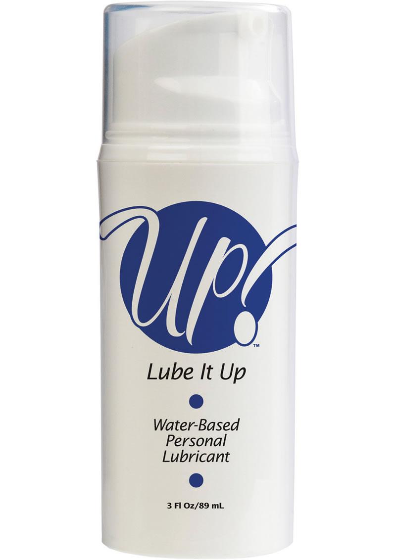 Up Lube It Up Water Based Personal Lubricant 3Oz