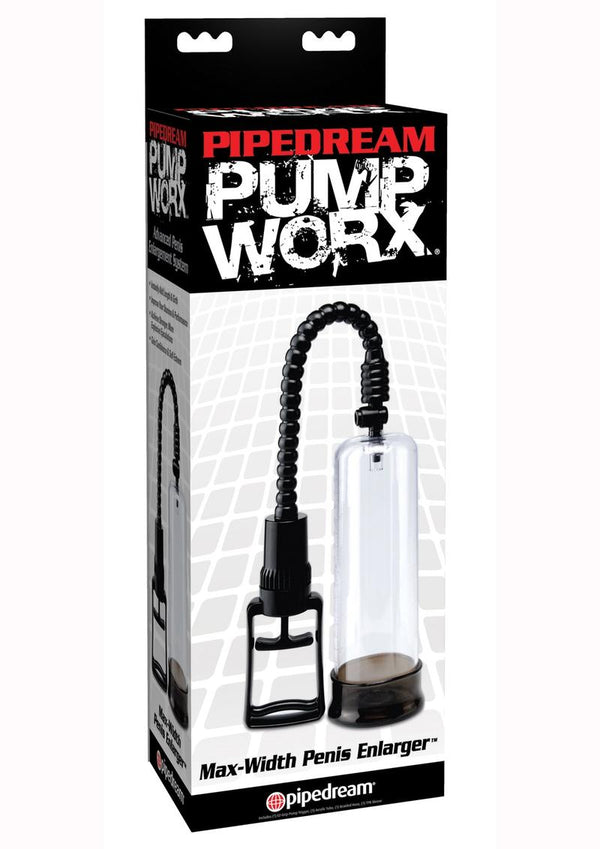 Pump Worx Max Width Penis Enlarger Clear