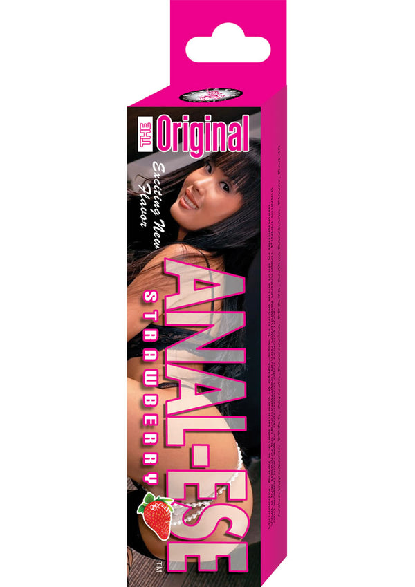 Anal Ese Flavored Desentizing Lubricant Strawberry 0.5 Ounce