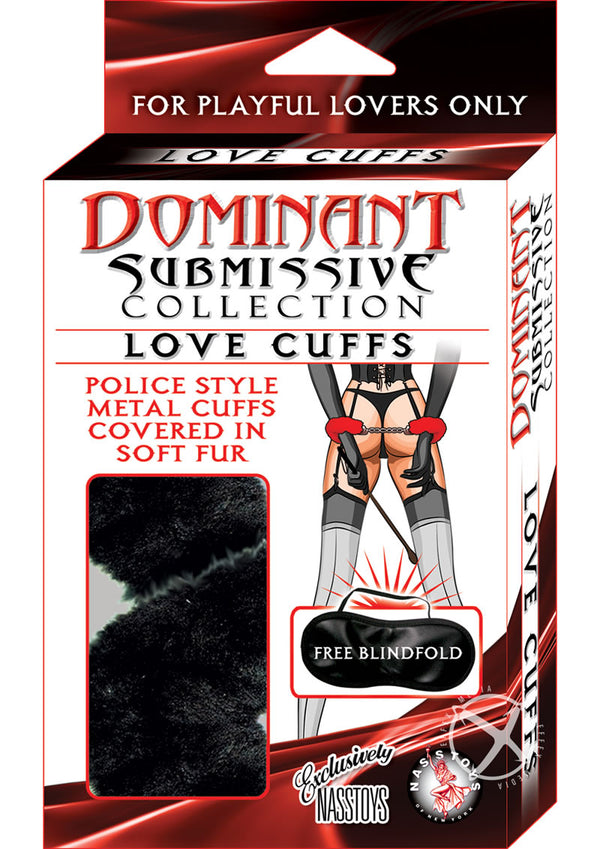 Dominant Submissive Love Cuffs -Black