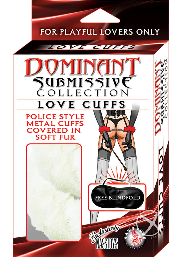 Dominant Submissive Love Cuffs -White