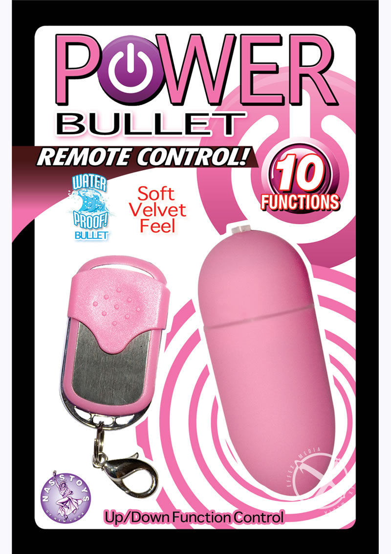 Power Bullet With Remote Control - Pink