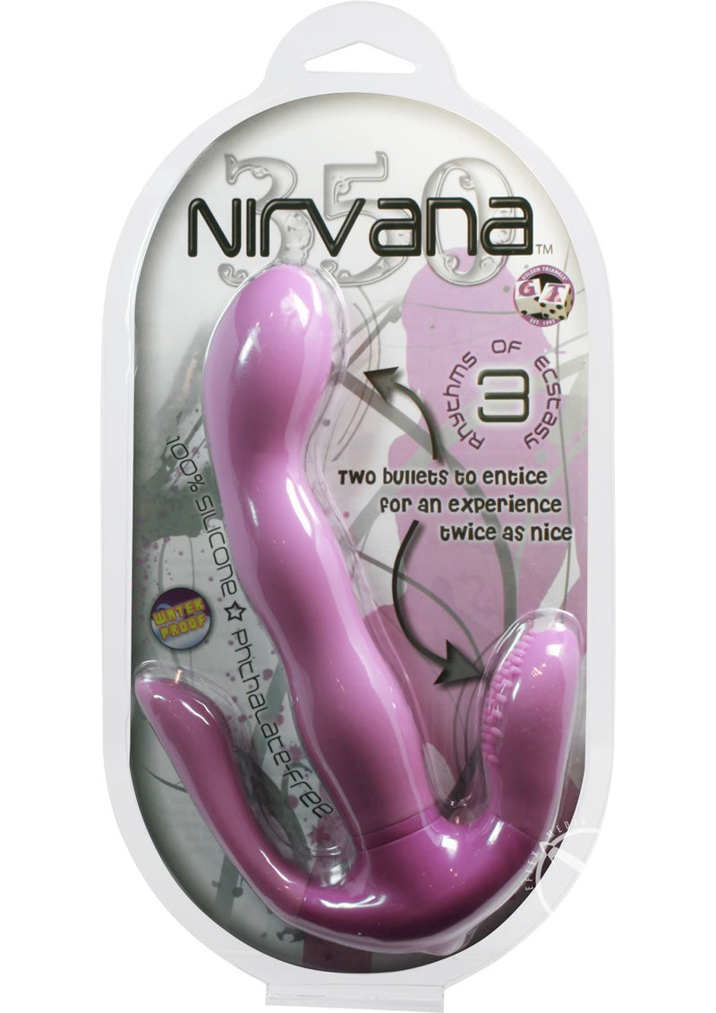 Nirvana 350 Silicone Vibrator - Lavender