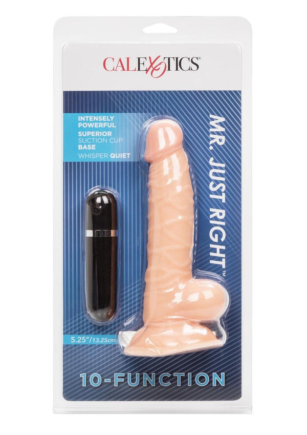 Mr Just Right Super Seven Dong Vibrator 7.5 Inch Ivory