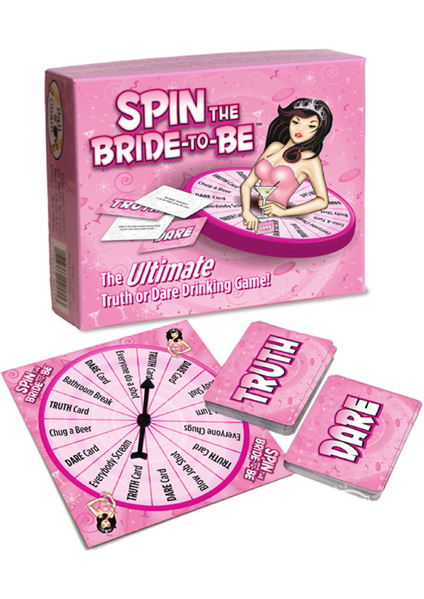 Spin The Bride To Be Party Game