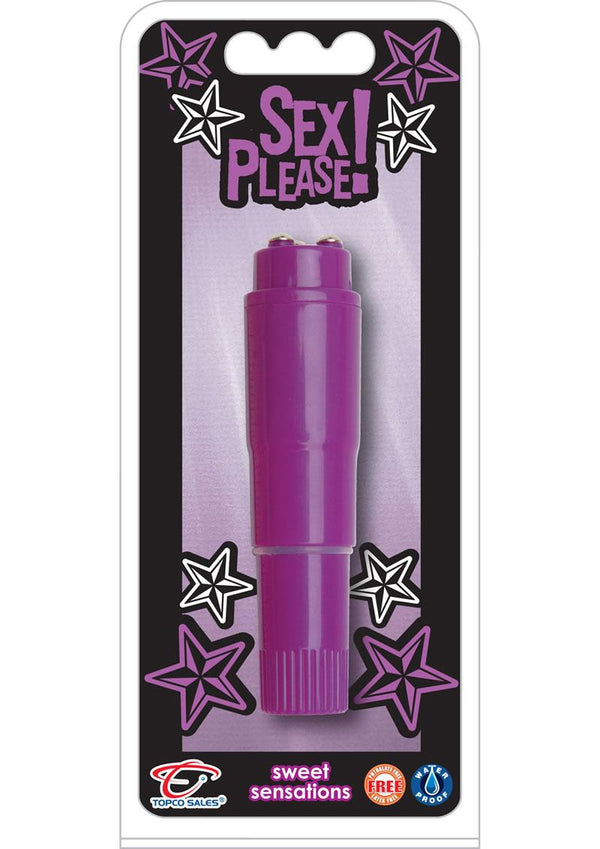 Sex Please Sweet Sensations Vibrator - Purple