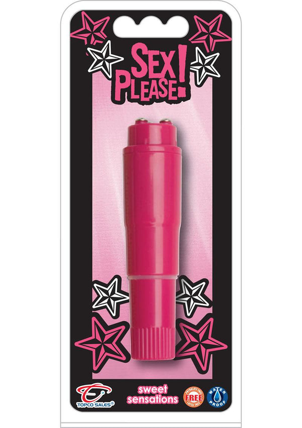 Sex Please Sweet Sensations Vibrator - Pink