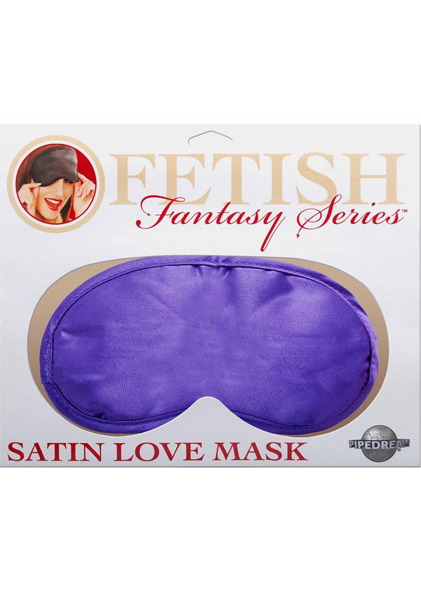 Fetish Fantasy Satin Love Mask Purple