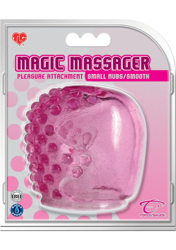 Magic Massager Pleasure Attachment Small Nubs/Smooth - Pink
