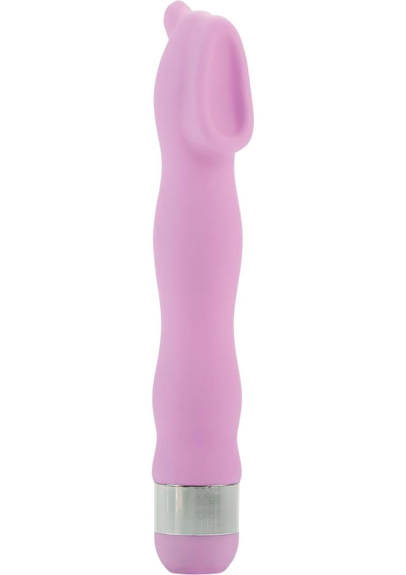 10 Function Clitoral Hummer Waterproof 6.25 Inch Pink