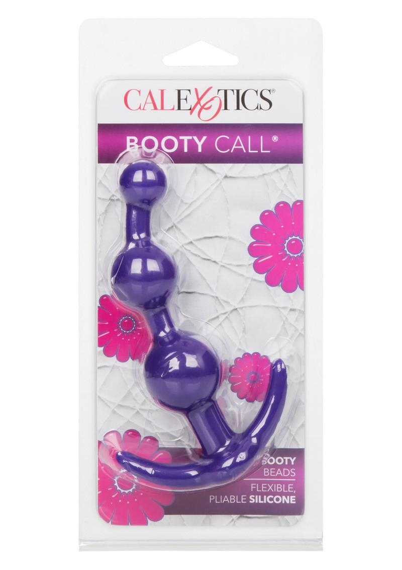 Booty Call Booty Beads Silicone Anal Beads Purple