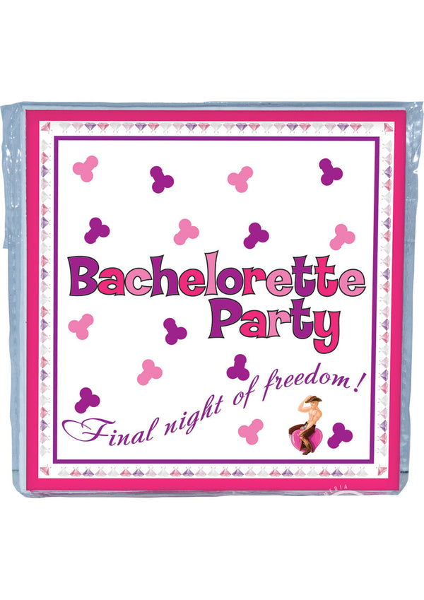 Bachelorette Party Trivia Napkins 10 Per Pack