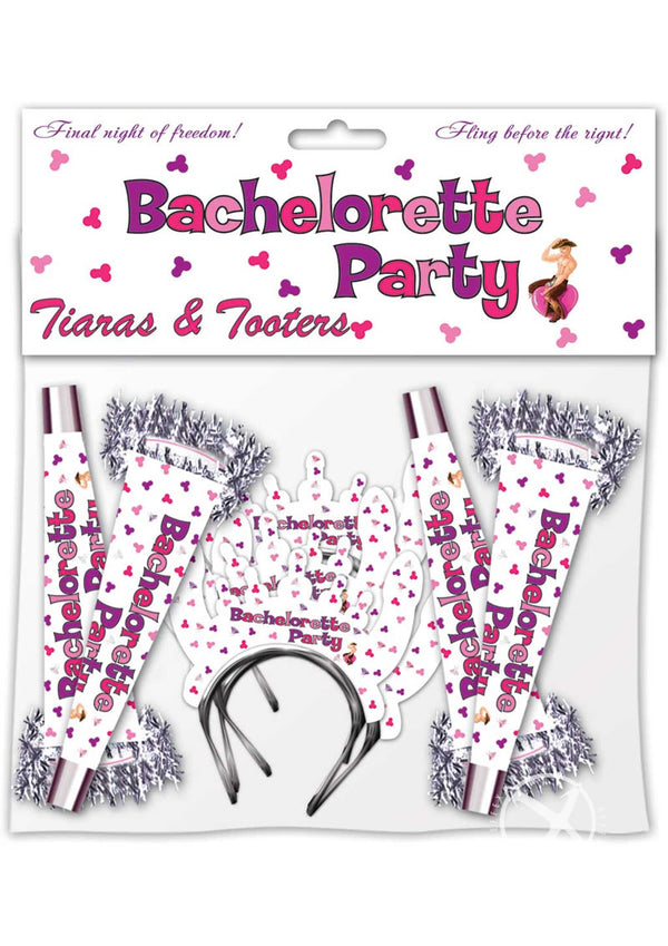 Bachelorette Party Tiaras And Tooters 8 Per Pack