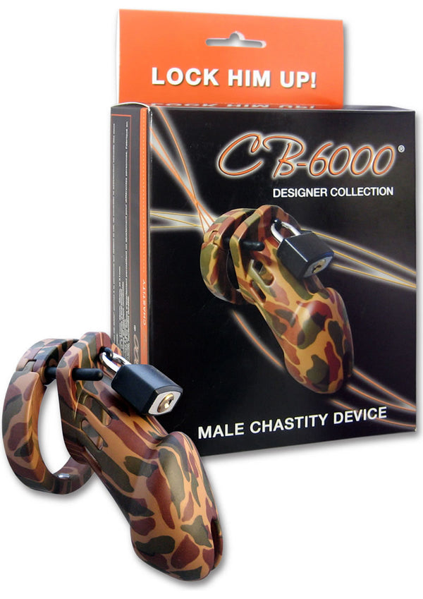 CB-6000 Designer Collection Male Chastity Device - Camouflage