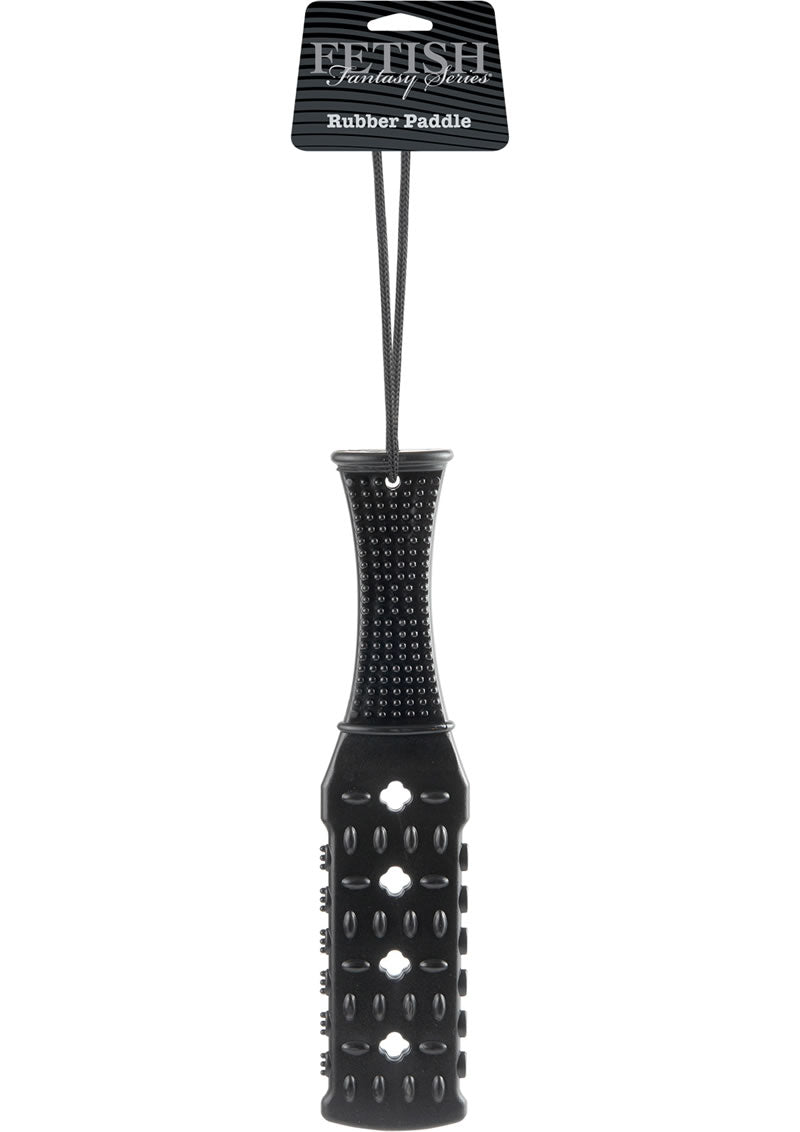 Fetish Fantasy Series Limited Edition Rubber Paddle Black