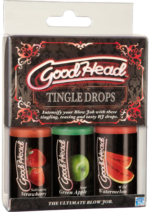Goodhead Tingle Drops 1Oz Assorted (3 Pack)
