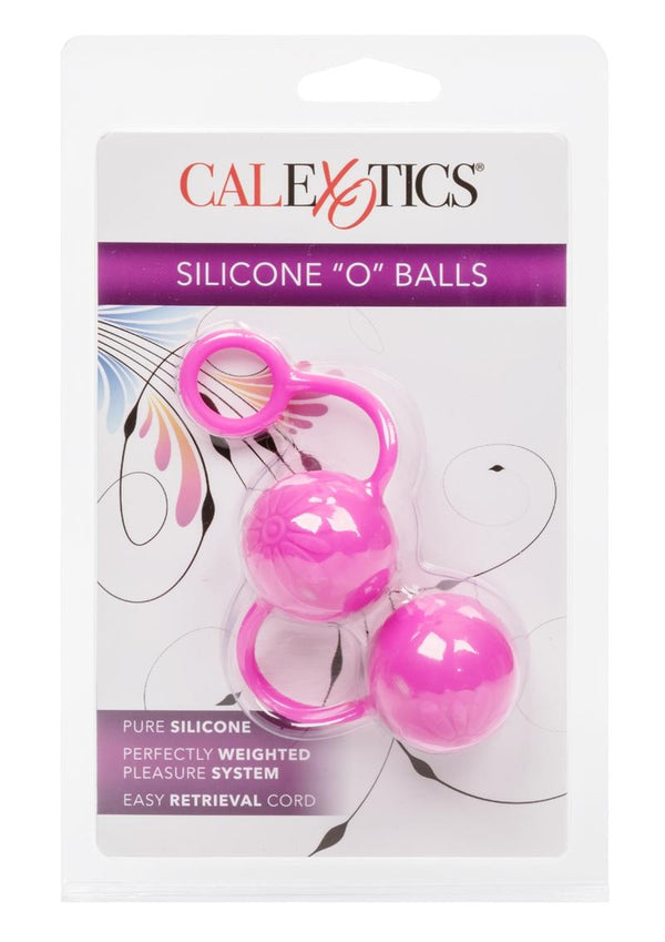 Silicone O Balls Pink
