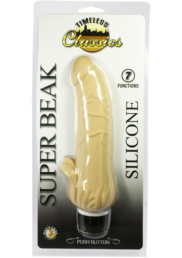 Timeless Classics Super Beak Silicone Vibrator - Vanilla