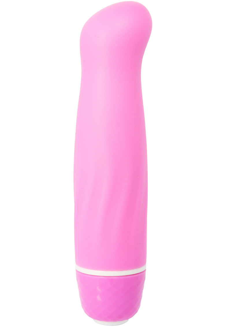 Pink Poppers Mini Mite Silicone Vibrator - Pink